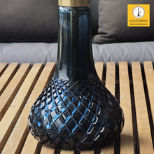 Load image into Gallery viewer, COCOYAYA Ottoman Series Ghazi Hookah Golden White ( Dark Blue Base )(with bag)