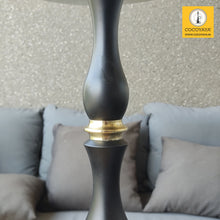 Load image into Gallery viewer, COCOYAYA Ottoman Series Ghazi Hookah Champagne Black ( Dark Blue Base )(with bag)