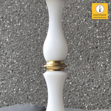 Load image into Gallery viewer, COCOYAYA Ottoman Series Ghazi Hookah Golden White ( Dark Blue Base )(with bag)