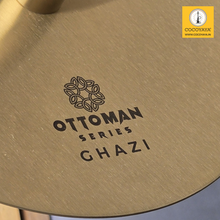 Load image into Gallery viewer, COCOYAYA Ottoman Series Ghazi Hookah Golden White ( Dark Blue Base )(with bag)