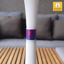 Load image into Gallery viewer, COCOYAYA Ottoman Series Mirza Hookah Rainbow White (Dark Blue Base)(with bag)