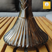 Load image into Gallery viewer, COCOYAYA Ottoman Series Pasha Hookah Coffee White (Dark Grey Base) (with bag)