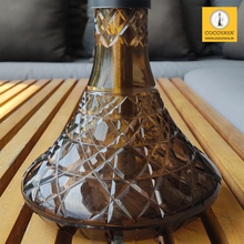 Load image into Gallery viewer, COCOYAYA Ottoman Series Pasha Hookah Golden Black (Dark Grey Base)(with bag)