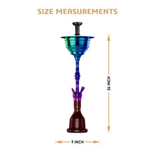 Load image into Gallery viewer, COCOYAYA Gamaliya Series Persia Grande Hookah Rainbow ( Purple Base )(with bag)