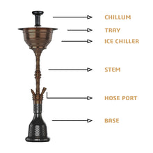 Load image into Gallery viewer, COCOYAYA Gamaliya Series Persia Grande Hookah Coffee ( Black Base )(with bag)