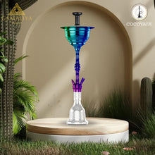 Load image into Gallery viewer, COCOYAYA Gamaliya Series Persia Grande Hookah Rainbow (Transparent Base)(With Bag)
