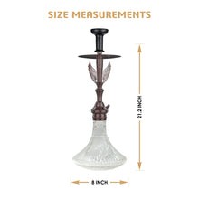 Load image into Gallery viewer, COCOYAY Angel Series Phantom Hookah Rose Golden (Transparent Base)(with bag)