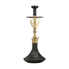 Load image into Gallery viewer, COCOYAY Angel Series Phantom Hookah Golden (Black Base )(with bag)