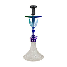 Load image into Gallery viewer, COCOYAY Angel Series Phantom Hookah Rainbow (Transparent Base)(with bag)