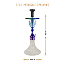 Load image into Gallery viewer, COCOYAY Angel Series Phantom Hookah Rainbow (Transparent Base)(with bag)