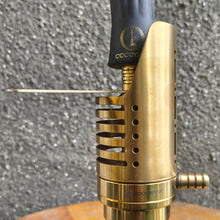 Load image into Gallery viewer, COCOYAYA Mini Ferro Series Piku Hookah Golden (Forest Green Base) with Bag