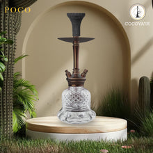 Load image into Gallery viewer, COCOYAYA Conquer Series Poco Hookah Coffee (Transparent Base)(with bag)