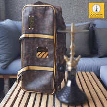 Load image into Gallery viewer, COCOYAYA Prince Series Hookah Bag Only for Carrying - Brown ( Bag Color And Design May Very ) ( Hookah Not Included )