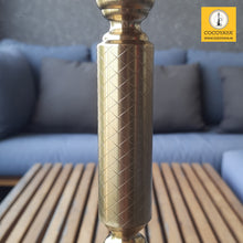 Load image into Gallery viewer, COCOYAYA Prince Series Big Valencia Hookah Golden (Grey Base)(with bag)