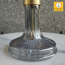 Load image into Gallery viewer, COCOYAYA Prince Series Casablanca Hookah Golden (Grey Base) With Bag