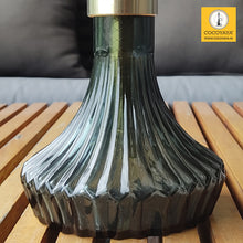 Load image into Gallery viewer, COCOYAYA Prince Series Milan Hookah Champagne (Dark Grey Base )( With Bag )