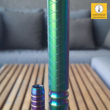 Load image into Gallery viewer, COCOYAYA Prince Series Ronaldo Hookah Rainbow (Grey Base) ( With Bag )