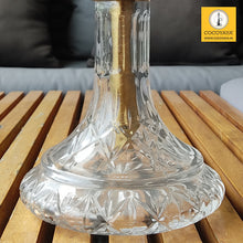 Load image into Gallery viewer, COCOYAYA Prince Series Ronaldo Hookah Golden (Transparent Base) ( With Bag )