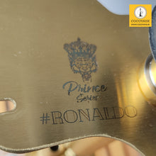 Load image into Gallery viewer, COCOYAYA Prince Series Ronaldo Hookah Golden (Transparent Base) ( With Bag )