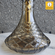 Load image into Gallery viewer, COCOYAYA Prince Series Simba Hookah Golden ( Brown Base ) With Bag