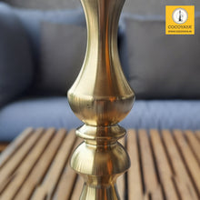Load image into Gallery viewer, COCOYAYA Prince Series Simbha Hookah Golden ( Dark Purple Base ) With Bag