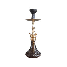 Load image into Gallery viewer, COCOYAYA Prince Series Simba Hookah Golden (Olive Green Base) With Bag