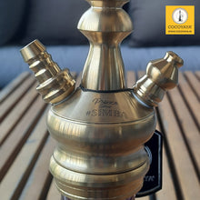 Load image into Gallery viewer, COCOYAYA Prince Series Simba Hookah Golden ( Peach Base ) With Bag