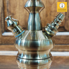 Load image into Gallery viewer, COCOYAYA Prince Series Simba Hookah Golden ( Green Base ) With Bag