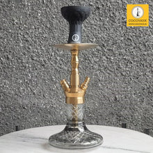 Load image into Gallery viewer, COCOYAYA Price Series Coco mini Hookah Golden With Bag