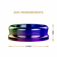 Load image into Gallery viewer, COCOYAYA Crown HMD - Hookah Heat Management System Rainbow