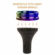 Load image into Gallery viewer, COCOYAYA Crown HMD - Hookah Heat Management System Rainbow