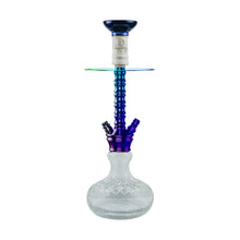 Load image into Gallery viewer, COCOYAYA Conquer Series Suzie Hookah Rainbow (Transparent Base)(With Bag)
