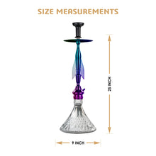 Load image into Gallery viewer, COCOYAYA Angel Series Titan Hookah Rainbow(with bag)