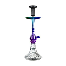Load image into Gallery viewer, COCOYAYA Jade Series Shisha Cut Glass Base Tokyo Hookah Rainbow(with bag)