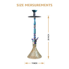 Load image into Gallery viewer, COCOYAYA King Series Carlos Hookah Rainbow(with bag)