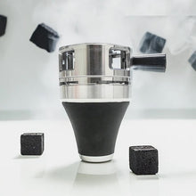 Load image into Gallery viewer, COCOCYAYA Heat Management Device Chillum with HMD Set Black Silver