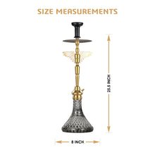 Load image into Gallery viewer, COCOYAYA Angel Series Falcon Hookah Golden(with bag)
