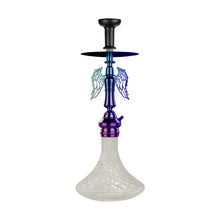 Load image into Gallery viewer, COCOYAY Angel Series Shadow Hookah Rainbow (Transparent Base)(with bag)