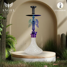 Load image into Gallery viewer, COCOYAY Angel Series Shadow Hookah Rainbow (Transparent Base)(with bag)