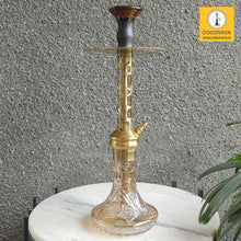 Load image into Gallery viewer, COCOYAYA Jade Series Valeriya Sigma Hookah Golden ( Design 5 Orange Base )(with bag)