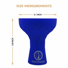 Load image into Gallery viewer, COCOYAYA Silicon Chillum For All Hookah Blue
