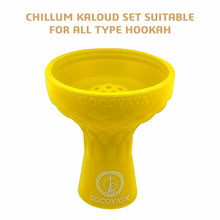 Load image into Gallery viewer, COCOYAYA Silicon Chillum For All Hookah (Colour May Vary)