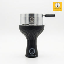 Load image into Gallery viewer, COCOYAYA HMD Silver Emblem Hookah Heat Management Device
