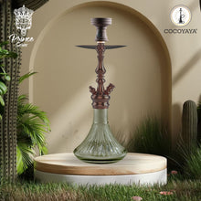 Load image into Gallery viewer, COCOYAYA Prince Series Simba Hookah Rose Golden ( Base Grey )(with bag)