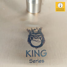 Load image into Gallery viewer, COCOYAYA King Series Spector Hookah Golden ( Dark Grey Base )(with bag)