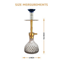 Load image into Gallery viewer, COCOYAYA Conquer Series Sumera Hookah Golden(with bag)