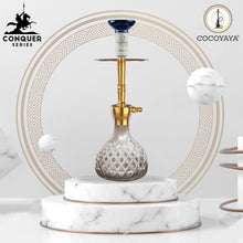 Load image into Gallery viewer, COCOYAYA Conquer Series Sumera Hookah Golden(with bag)