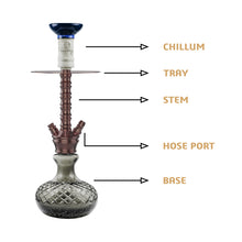 Load image into Gallery viewer, COCOYAYA Conquer Series Suzie Hookah Rose Golden(with bag)