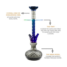 Load image into Gallery viewer, COCOYAYA Conquer Series Suzie Hookah Rainbow(with bag)