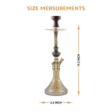 Load image into Gallery viewer, COCOYAYA Bohemian Series Thanos Hookah Champagne (Orange Base)(With Bag)